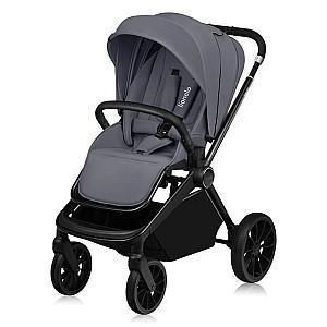 Carucior 2 in 1 Lionelo Mika Plus Grey Stone