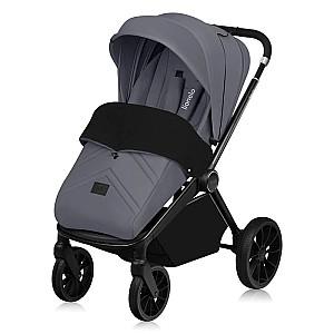 Carucior 2 in 1 Lionelo Mika Plus Grey Stone