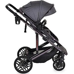 Carucior 3 in 1 Moni All Road Grey