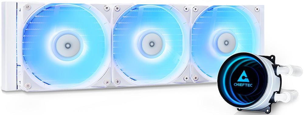 Cooler procesor CHIEFTEC Iceberg 360 A-RGB White (CLC-360-RGB-W)