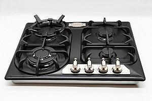 Plita pe gaz incorporabila Kaiser KG 6325 Em Sil Turbo