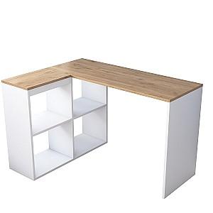 Masa de birou Trendy HA113 2035 Stejar (Bej)/Alb