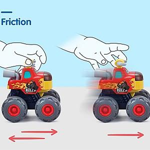 Masina jucarie Hola Toys Set de Camioane Monster Trucks