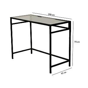 Masa de birou Trendy Retea M100F Negru
