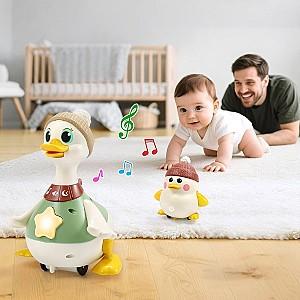 Jucarie interactiva Hola Toys Mama rață și rățușca (HE998701)