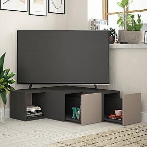 Tumba pentru televizor Trendy Compact Antracit (Gri)/Moka (Maro)