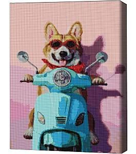 Pictura cu diamante BrushMe Vacanță la Roma, Lucia Heffernan 40*50 сm (fără cutie)
