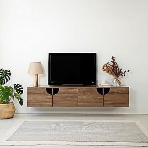 Tumba pentru televizor Trendy Grotte Nuc (Maro)