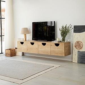 Tumba pentru televizor Trendy Four Seasons Stejar (Bej)