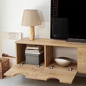 Tumba pentru televizor Trendy Four Seasons Stejar (Bej)