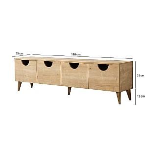 Tumba pentru televizor Trendy Four Seasons Stejar (Bej) v2