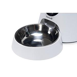 Dozator inteliligent de hrana Beeztees Smart Feeder Cam White 22x36x32 cm