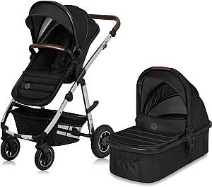 Carucior 2 in 1 Lionelo Amber Black Silver