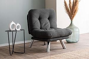 Fotoliu Trendy Misa Small Solo Gri inchis