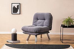 Fotoliu Trendy Misa Small Solo Gri
