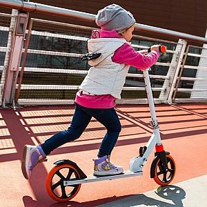 Trotineta Lionelo Luca Black Carbon Pink