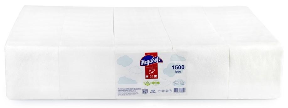 Servetele uscate Megasoft 24x24cm 1500pcs