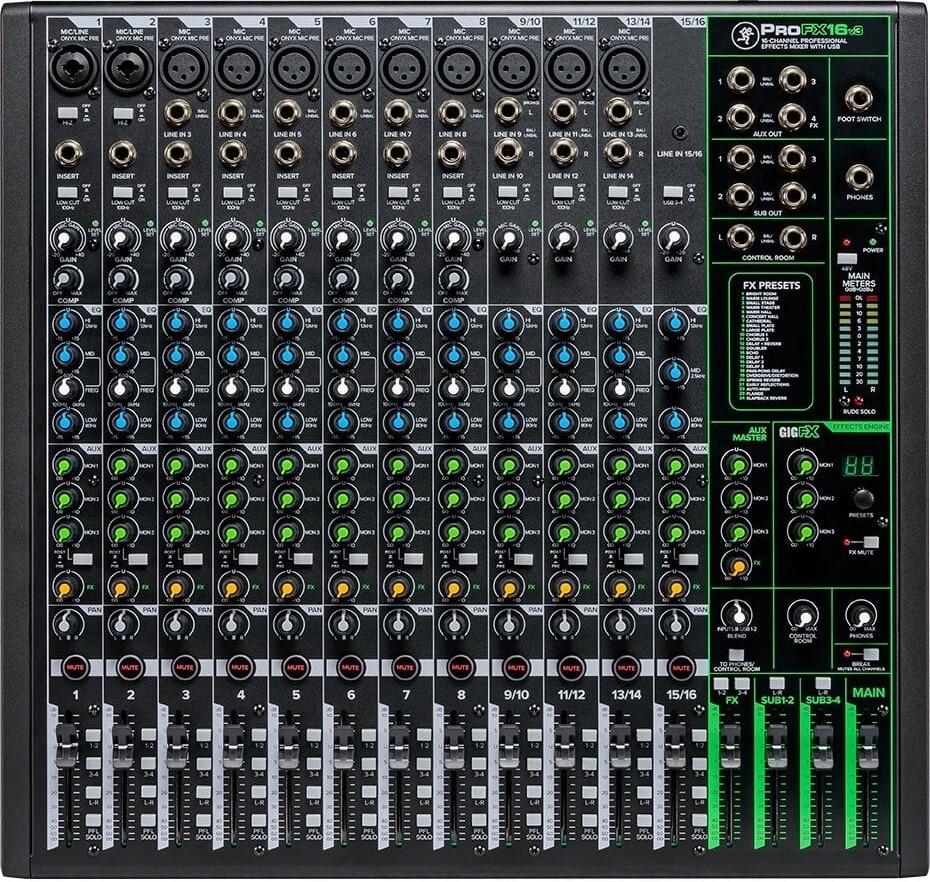 Mixer analogic Mackie PROFX16v3