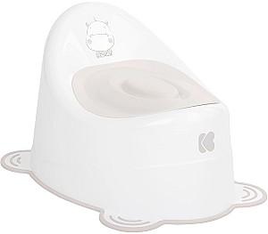 Oala copii Kikka Boo Hippo Beige anti-alunecare