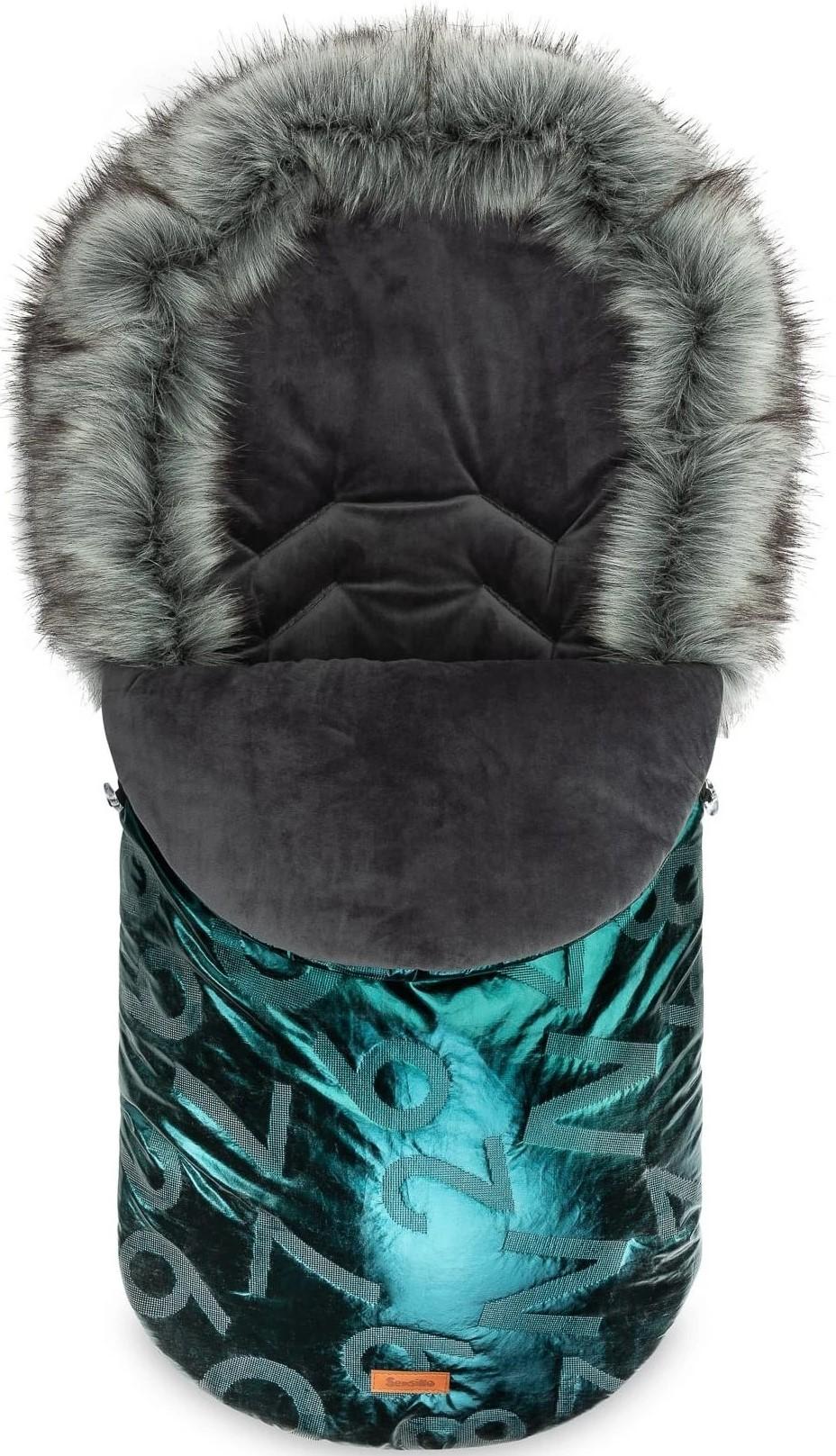 Husa de iarna pentru carucioare Caretero Aspen Dark Green