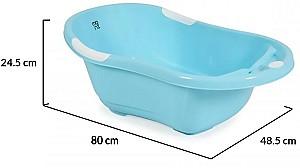 Cada pentru bebelusi Moni Lilly Blue