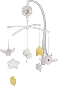 Carusel pentru patuc Moni Dreamy White