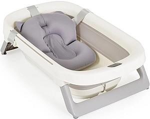 Cada pentru bebelusi Moni Morea 81 cm Grey + Cadou pernuța