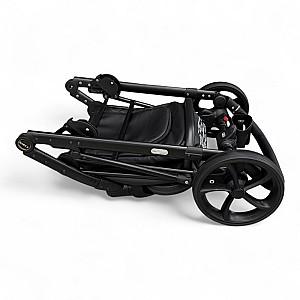 Carucior 3 in 1 Sojan Sibex Extra Piele (2010401) Negru
