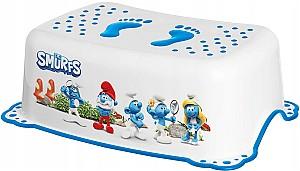 Inaltator baie copii Maltex The Smurfs White/Blue