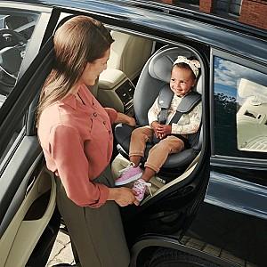 Scaun auto copii KinderKraft i-Grow Pro i-Size Grey (KCIGRO00GRY0000)