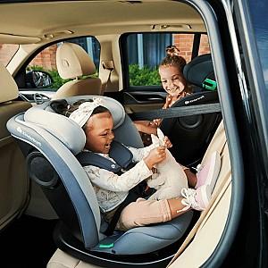 Scaun auto copii KinderKraft i-Grow Pro i-Size Grey (KCIGRO00GRY0000)