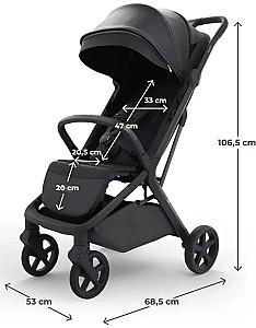 Carucior de plimbare KinderKraft Nubi 3 Midnight Black (KSNUBI03BLK0000)