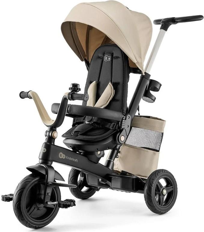 Tricicleta copii KinderKraft Easytwist Beige (KREASY00BEG0000)