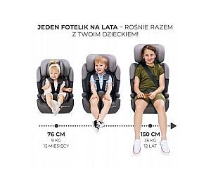 Scaun auto copii KinderKraft COMFORT UP 2 i-Size (76-150 cm.) verde