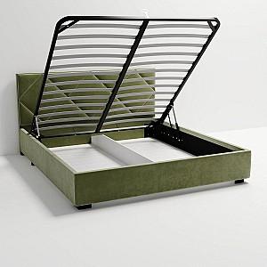 Pat la comanda My-Style my-Zoea 180x200 M20 (Verde)