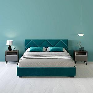 Pat la comanda My-Style my-Zoea 180x200 M18 (Albastru)