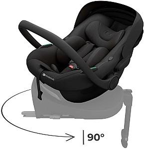 Scaun auto copii KinderKraft I-Light Graphite Black (KCILIT00BLK0000)