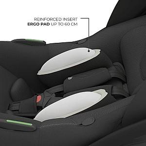 Scaun auto copii KinderKraft I-Light Graphite Black (KCILIT00BLK0000)