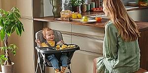 Scaun de masa simplu KinderKraft KHFOLD00PNK0000 FOLDEE PINK