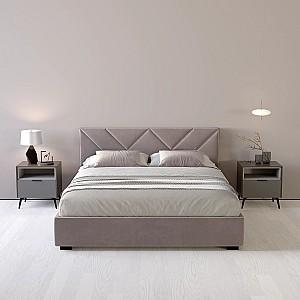 Pat la comanda My-Style my-Nova 160x200 M11 (Maro)