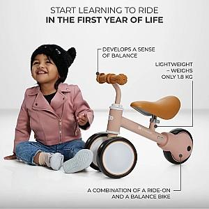Bicicleta fara pedale KinderKraft Cutie Pink (KRCUTI00PNK0000)