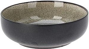 Farfurie Siaki Reactiv Glaze Brown (55061)
