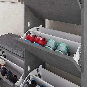 Dulap pentru incaltaminte DECO Dude Retro Grey