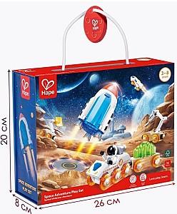 Set de jucarii Hape Aventuri spațiale (E3876)