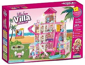 Casuta pentru papusi Essa Toys Vila Mică (556-105A)
