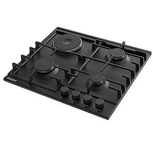 Plita incorporabila combinata Wolser WL-BRD 603G1EL Black EN FFD