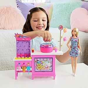 Set de jucarii BARBIE Seria „Detectivi pe plajă”, păpușa Malibu