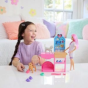Set de jucarii BARBIE Clinica veterinară (JFX93)