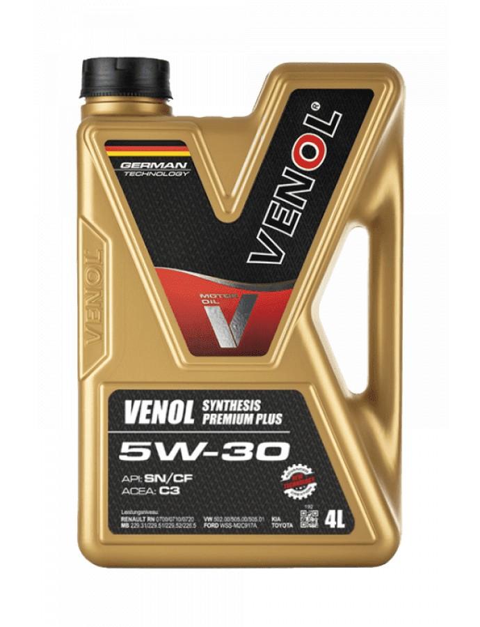 Ulei motor Venol 5W-30 5l Synthetic PREMIUM PLUS DPF HC-EC ACTIVE SN CF C3