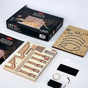 3D Puzzle CubicFun Muzeul de Științe Naturale – Balena albastră (L545h)